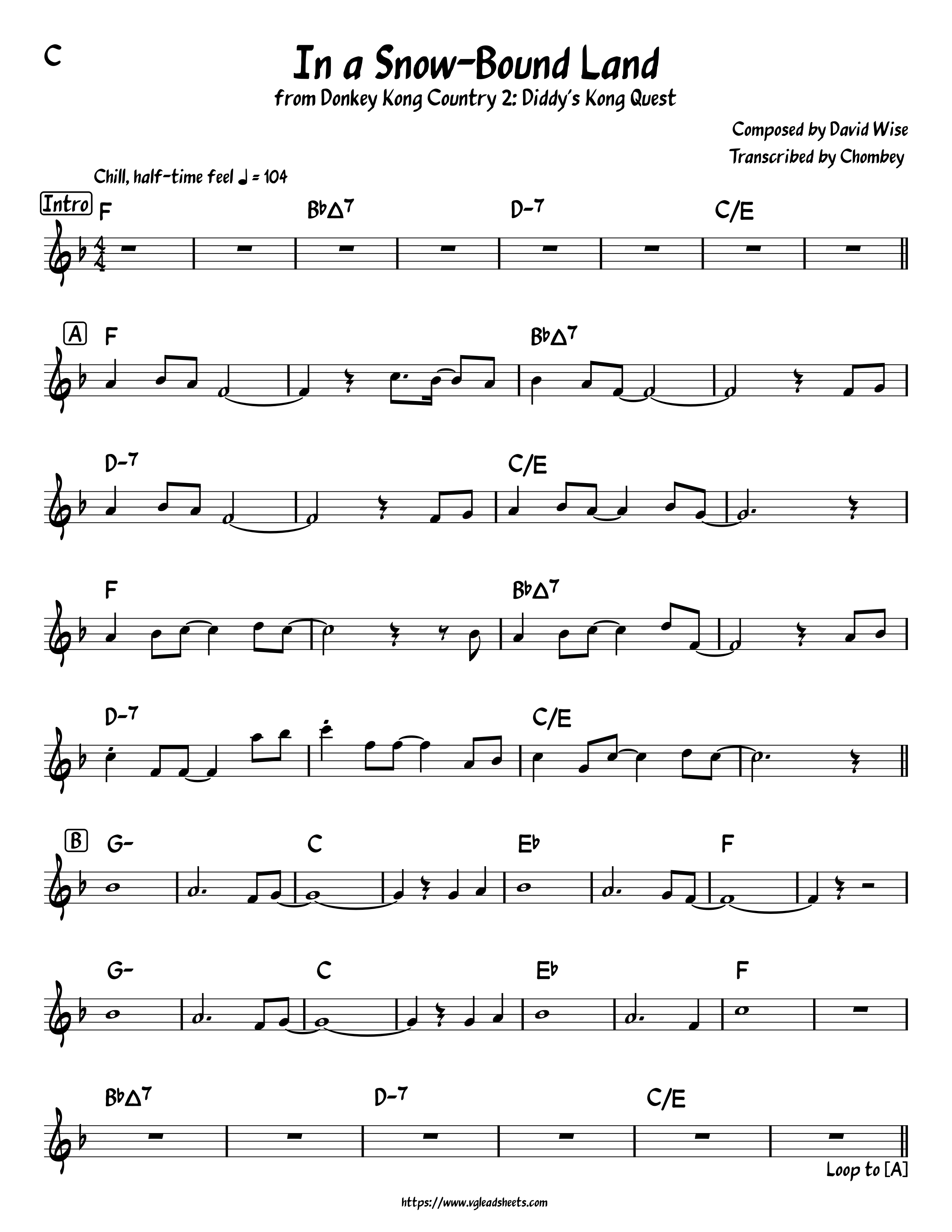 Donkey Kong Country 2: Diddy’s Kong Quest - In a Snow-Bound Land 