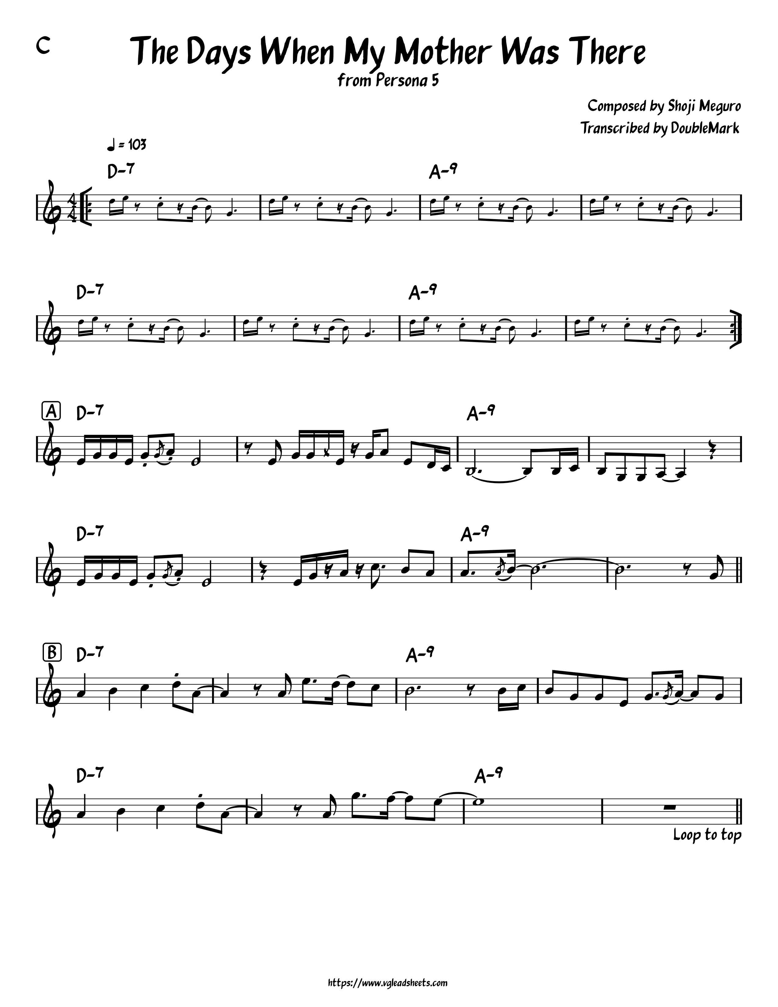 Baka Mitai (from Yakuza 0) for Alto Saxophone Sheet music for