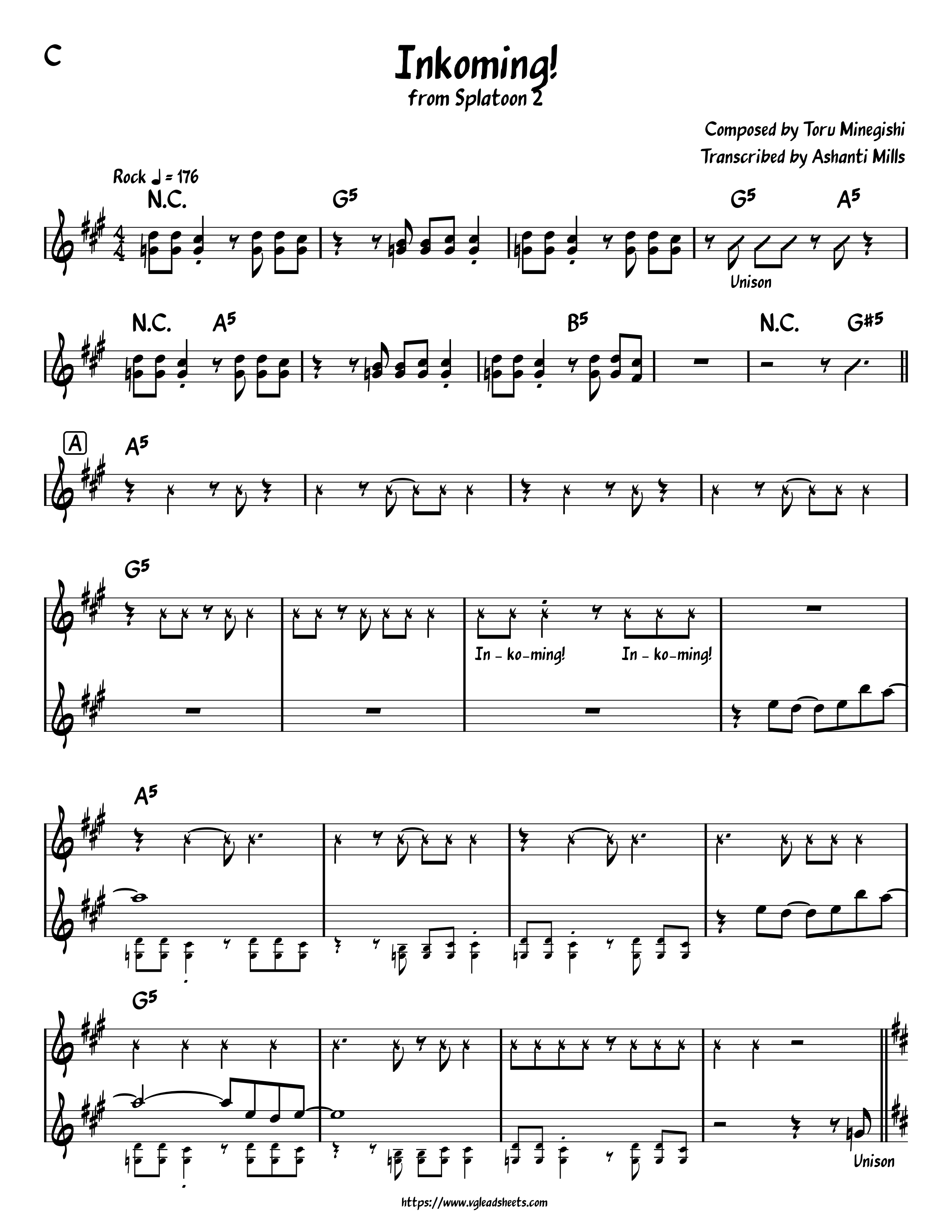 Fly or Die (Download) » Sheet Music for Clarinet