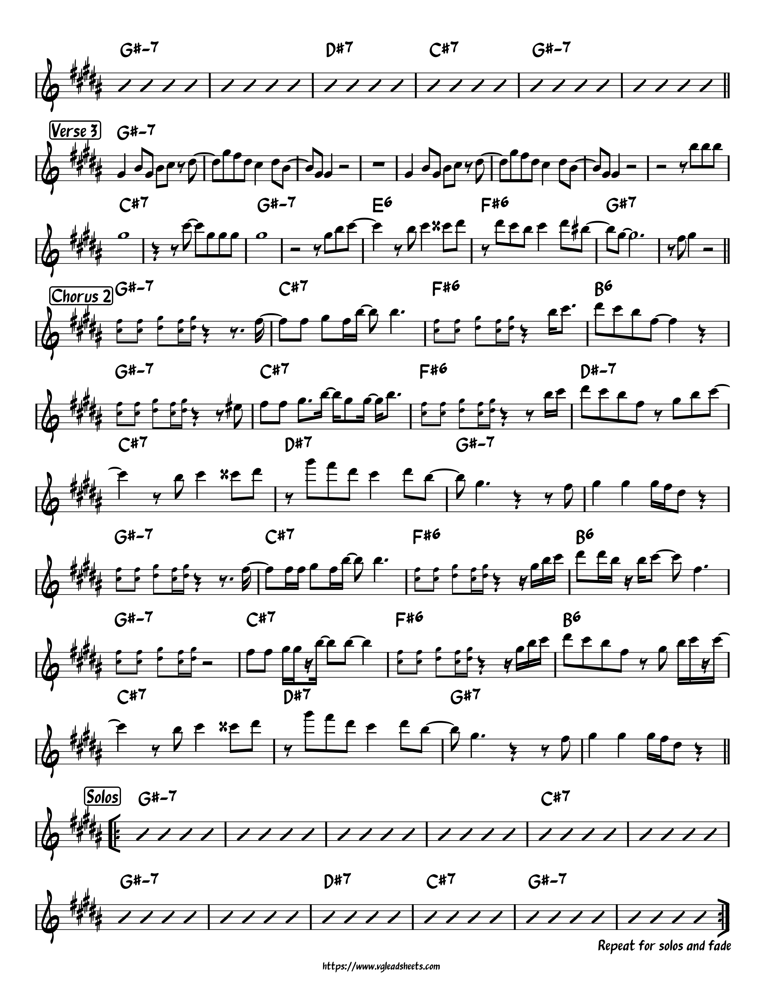 Sonic Adventure My Sweet Passion Vgleadsheets Com Lead Sheets For Video Game Music Sonic Adventure My Sweet Passion Vgleadsheets Com Lead Sheets For Video Game Music